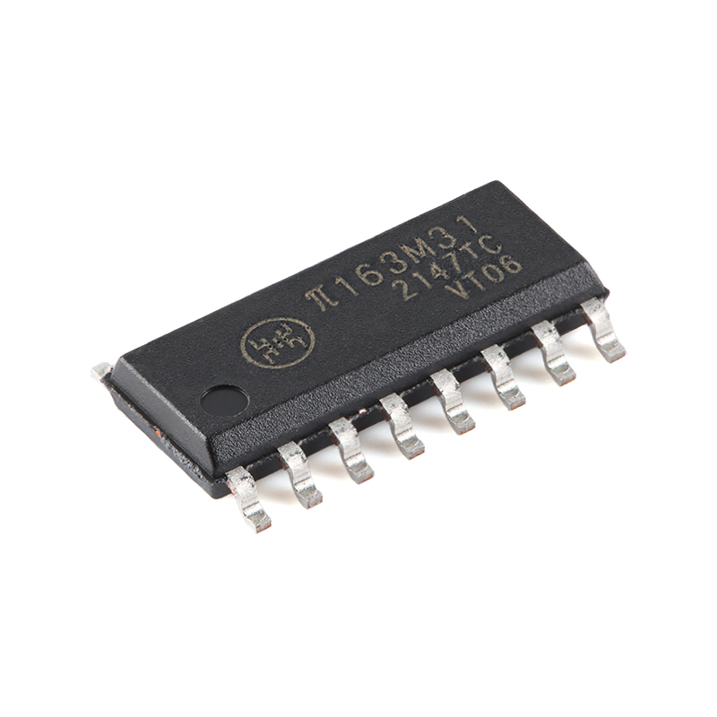 原装π163M31 SOIC-16 增强型ESD 3kVrms 10Mbps六通道数字隔离器