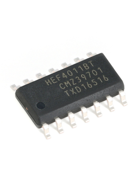 原装正品 HEF4011BT,653 SOIC-14 四路2输入与非门 贴片逻辑芯片