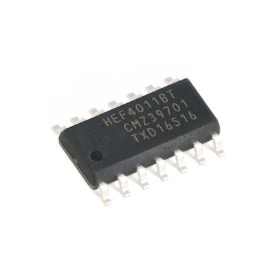 原装正品 HEF4011BT,653 SOIC-14 四路2输入与非门 贴片逻辑芯片