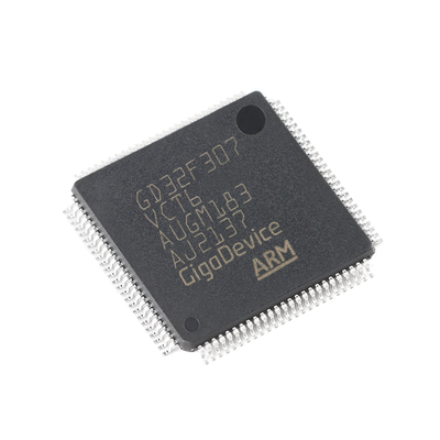 原装GD32F307VCT6 LQFP-100 ARM Cortex-M4 32位微控制器-MCU芯片