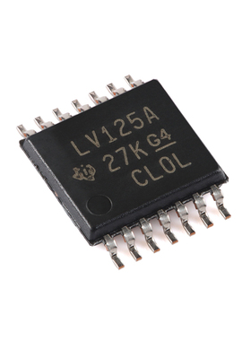 原装正品 SN74LV125APWR TSSOP-14 4路总线缓冲门芯片