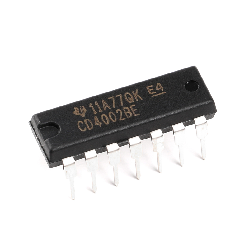 原装正品 直插 CD4002BE DIP-14 双4输入或非门 逻辑芯片