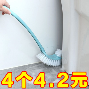 马桶刷子无死角清洁日式洁厕家用卫生间壁挂式双头洗厕所长柄套装
