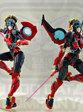 拼装GC-003机甲模型灵猫社 风の刃双翼精涂版