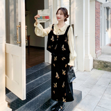 新款26春蝴蝶亮片刺绣两件套C155-8819-P190控308，女装套装/套裙，2C155