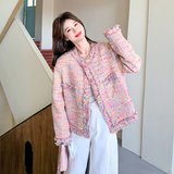 【26春新款】彩色小香风外套C155-8803-P165控258，女装套装/套裙，2C155