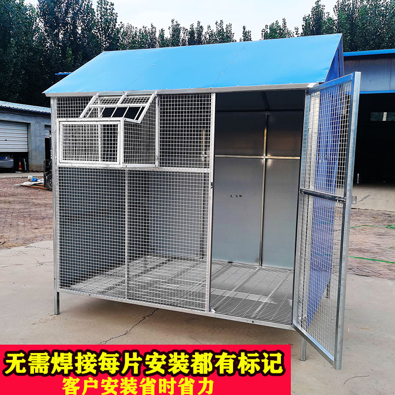 鸽子笼鸽棚鸽舍拼装组装加粗超大号鸟笼白鸽种鸽通用跳笼家用室外
