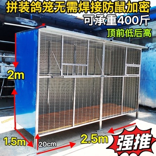鴿籠家用鴿子配對籠巢箱鴿舍鴿棚組合養(yǎng)鴿子用具用品大全 大型拼裝