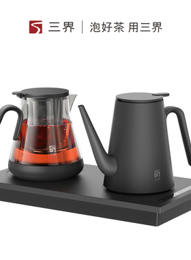三界茶具DK3-Z烧水壶家用多功能煮茶电水壶自动上水保温