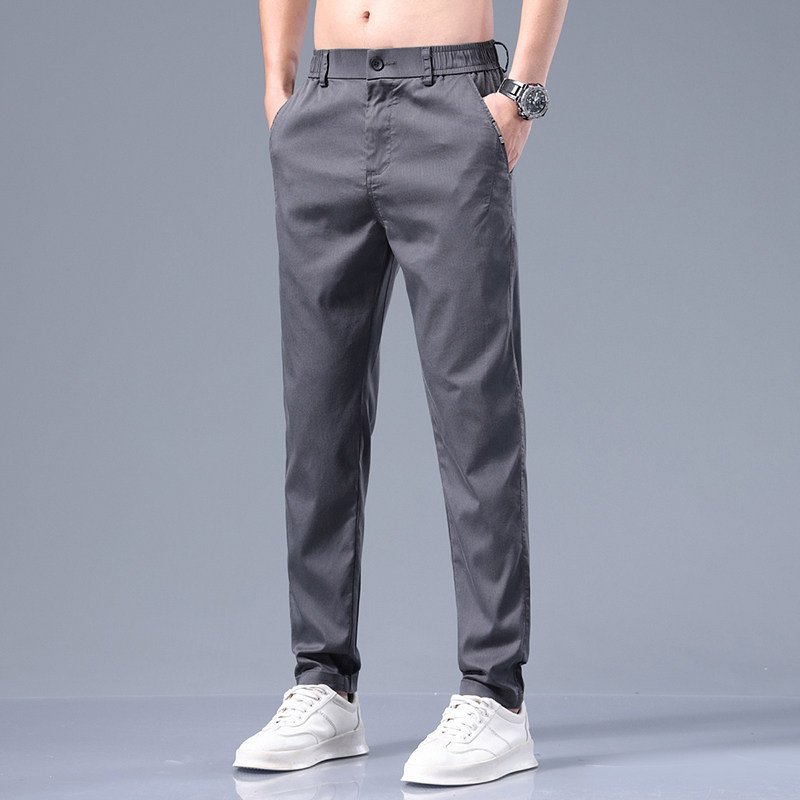 冰丝裤男士速干裤夏季薄款休闲裤春季休闲长裤6639-P45主推外贸,男装休闲裤,星座224-3