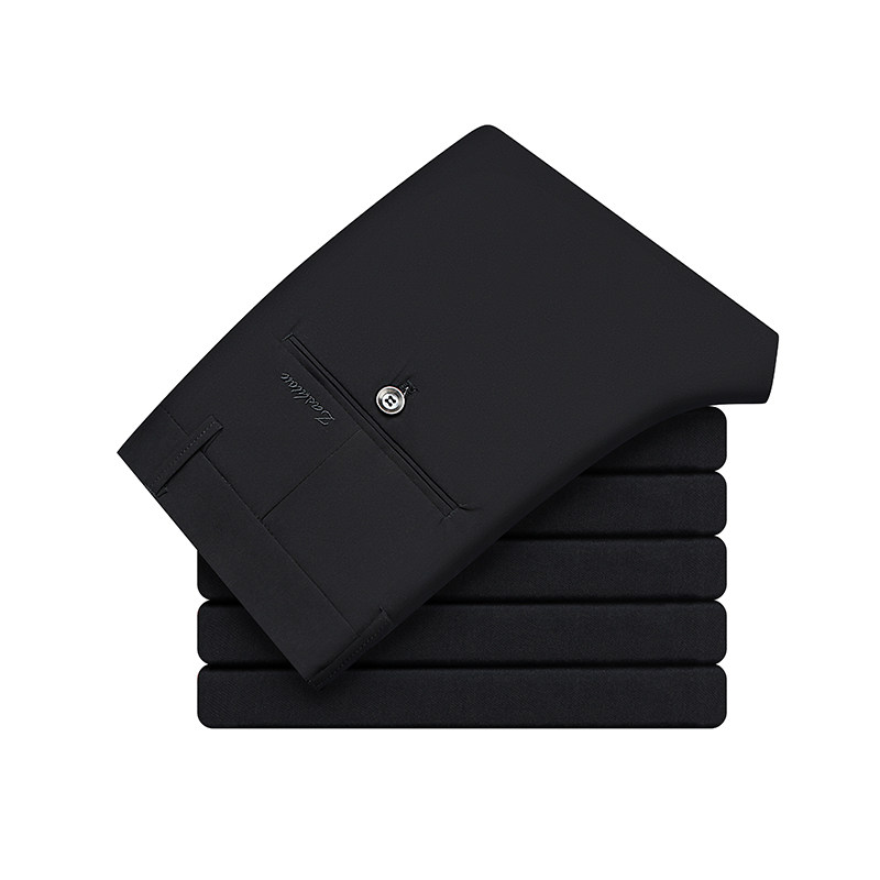 6018男士直筒夏款天丝裤子薄款青年款修身商务休闲裤长裤男西裤，男装西裤，星座224-3