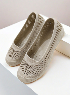 越南凉鞋女款2025新款夏天然橡胶防滑软底透气进口高端女士凉拖鞋