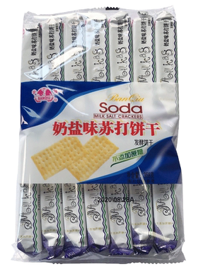 半球无糖奶盐苏打饼干早餐袋装