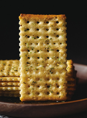 味丹半球奶盐味苏打饼干2200g批发整箱芝麻苏打饼干咸味代餐食品