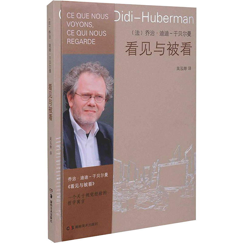 看见和被看(法)乔治·迪迪-于贝尔曼(Georges Didi-Huberman);吴泓缈译绘画技法理论教程图书专业书籍湖南美术出版社