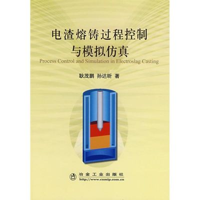 电渣熔铸过程控制与模拟仿真 耿茂鹏//孙达昕 著作 著 冶金、地质 专业科技 冶金工业出版社 9787502445195