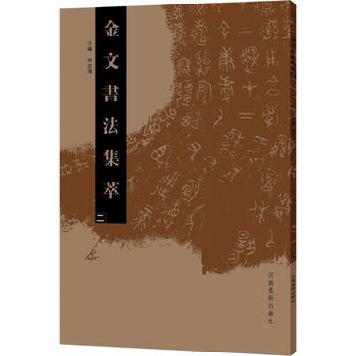 金文书法集萃 2 张志鸿 主编 毛笔软笔书法练字入门字帖图书 毛笔字练习临摹书籍 河南美术出版