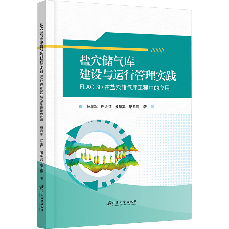 盐穴储气库建设与运行管理实践：FLAC3D在盐穴储气库工程中的应用 杨海军,巴金红,张华宾,康延鹏,著 著 能源科学 专业科技