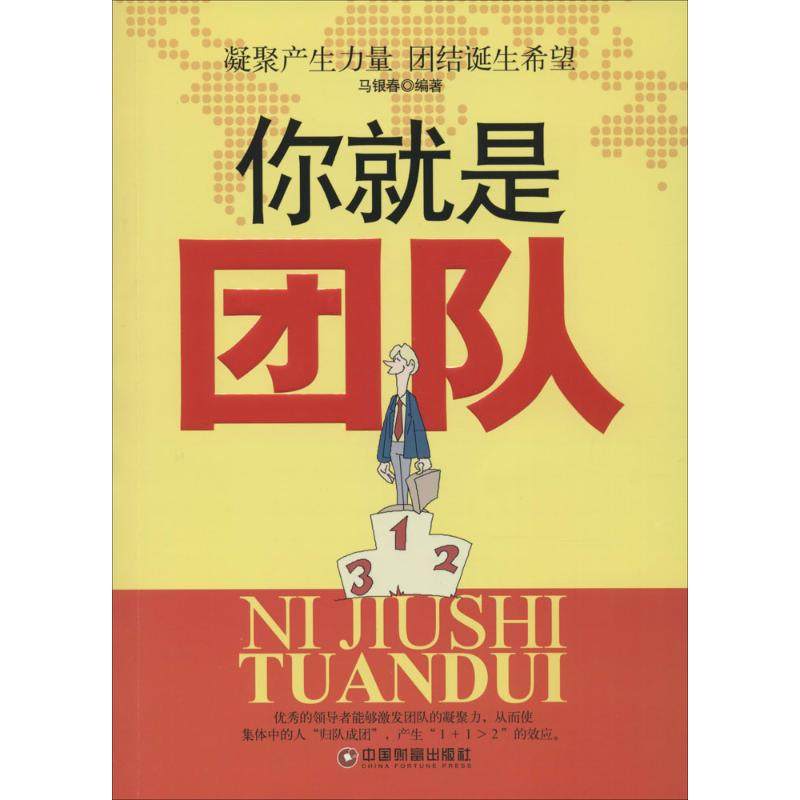 你就是团队 马银春 编著 人力资源管理HR人事管理专业知识图书 畅销书籍 中国财富出版