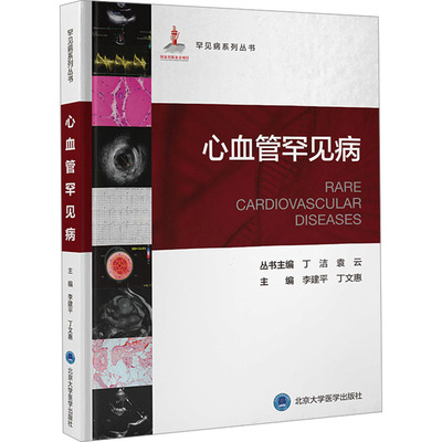 罕见病丛书—心血管罕见病（国家出版基金项目） 李建平，丁文惠 著 内科 生活 北京大学医学出版社
