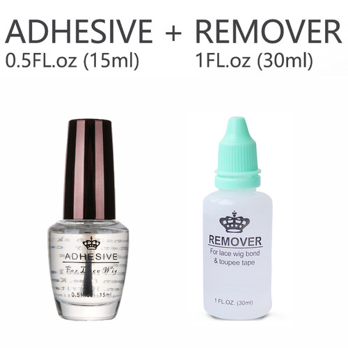 Adhesive For Lace Wig Closure 接发蕾丝发块头套去除剂套装