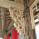 东阳木雕新中式 仿古园林祠堂寺庙古建牛腿梁托柱头双面雕刻三角花