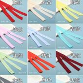 后压丝带 汉服攀膊 多色可选 飘逸雪纺 砚池荷声 汉服发带配饰