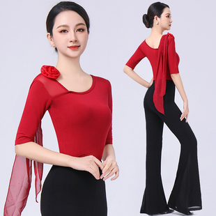 2026新款形体舞蹈服套装女高级感导师仪态训练模特走秀比赛表演服