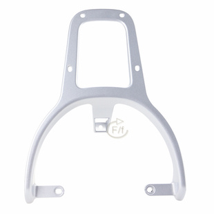 龟王G15萌宝五星钻豹罗蒙/米雪电动车后货架尾箱支架铝合金后尾架