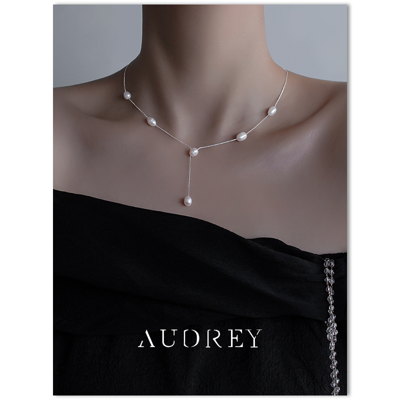 满天星淡水珍珠项链女气质优雅