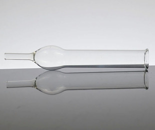 教学器材一球干燥管单球干燥管150mm初高中化学实验用品卷口加厚