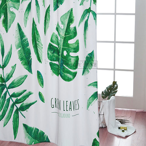 浴室浴帘磁性隔断帘干湿洗澡隔断