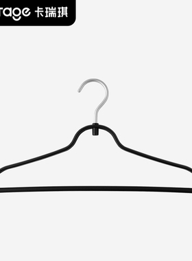 轻奢无痕衣架家用高级挂衣防滑塑料撑子晾衣服不起包黑色衣挂架子