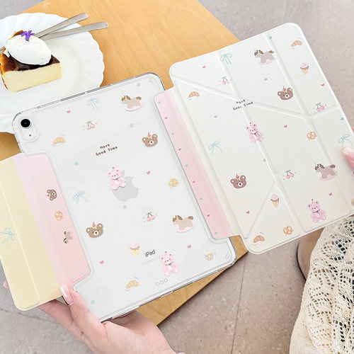 【兼容笔套-Y型款】ipad11代保护壳2025新款air7防弯mini67硬壳十代百变支撑air456无笔槽带搭扣13寸pro12.9