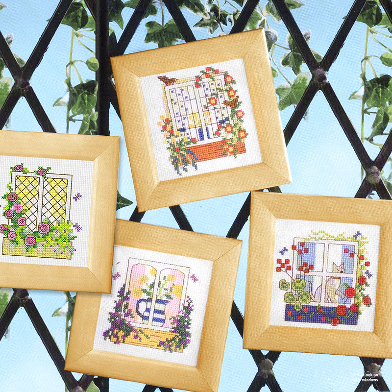 小小鱼卡通绣线十字绣套件DMC