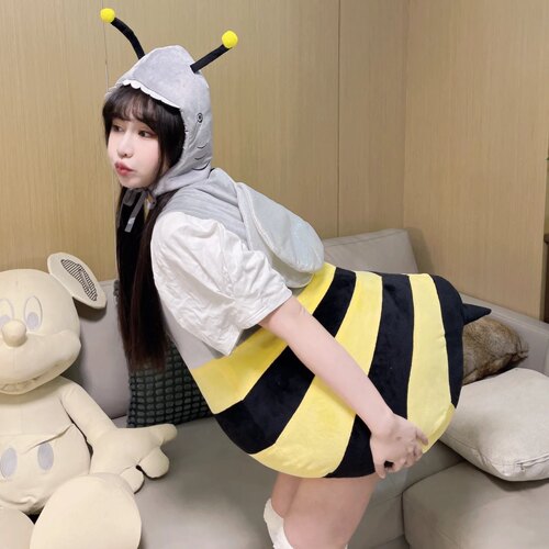 万圣节cosplay服装成人衣服女服饰蜜蜂装饰装扮搞怪装备角色扮演