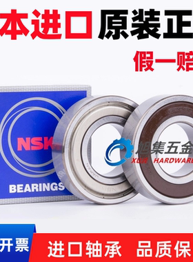 进口日本NSK 6000 6001 6002 6003 6004 6005ZZ DDU VV RS C3轴承