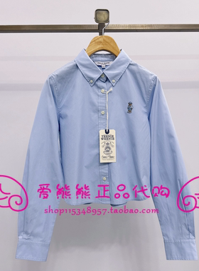 现货TeenieWeenie小熊26年春正品衬衫TTYA2612C3E-00 YA2612C3E