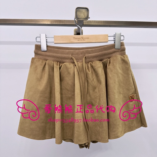 WH254VC2D 现货TeenieWeenie小熊25冬正品 短裙TTWH254VC2D