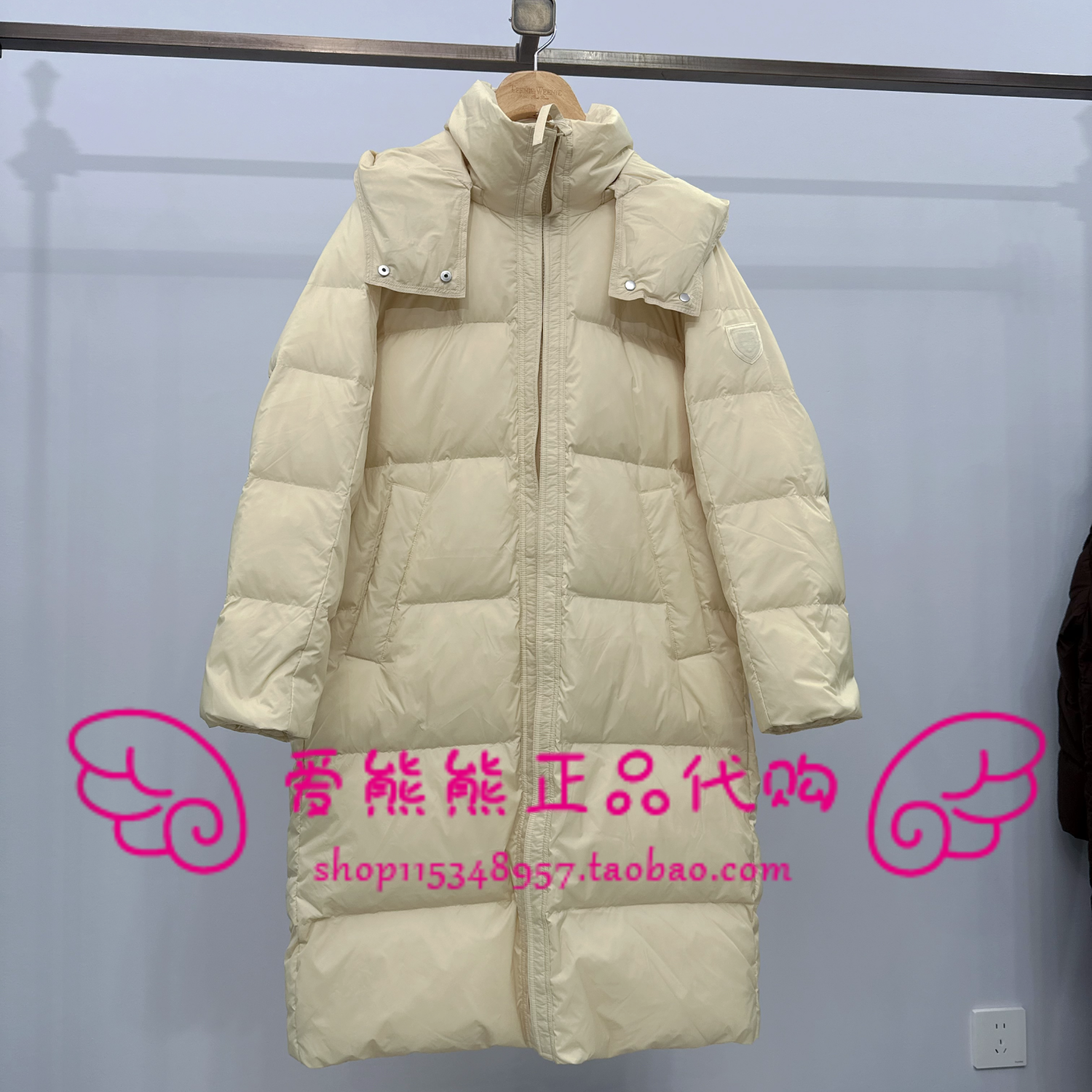 现货TeenieWeenie小熊25冬正品羽绒服TTJD254VW7K-00 JD254VW7K