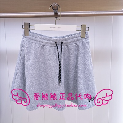 现货TeenieWeenie小熊25冬正品短裙TTWM254901P-00 WM254901P