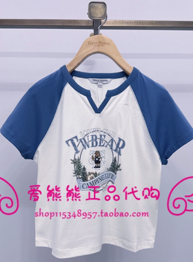 现货TeenieWeenie小熊26夏款正品T恤TTRA2623C1A-00 RA2623C1A
