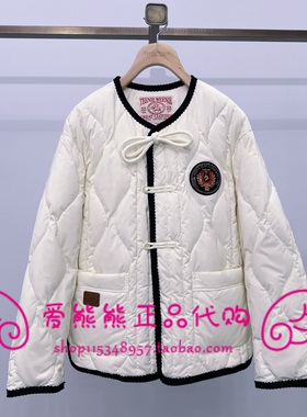 现货TeenieWeenie小熊26春正品羽绒服TTJD2611C2D-00 JD2611C2D
