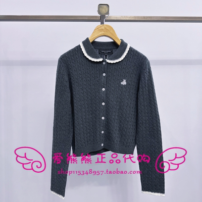 现货TeenieWeenie小熊26年春款针织衫TTCK2652W6K-00 CK2652W6K