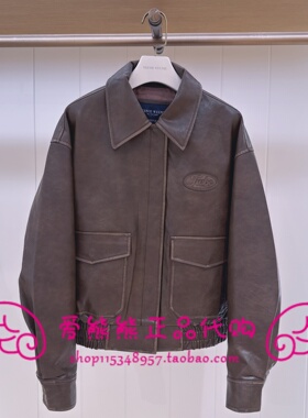 现货TeenieWeenie小熊25年冬款皮衣TTJL254903P-00 JL254903P