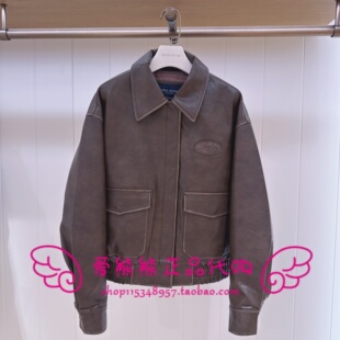 现货TeenieWeenie小熊25年冬款皮衣TTJL254903P-00 JL254903P