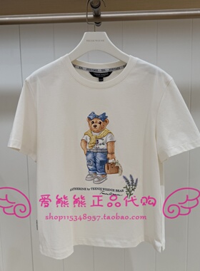 特价TeenieWeenie小熊26夏款正品T恤TTRW252301W-00 RW252301W