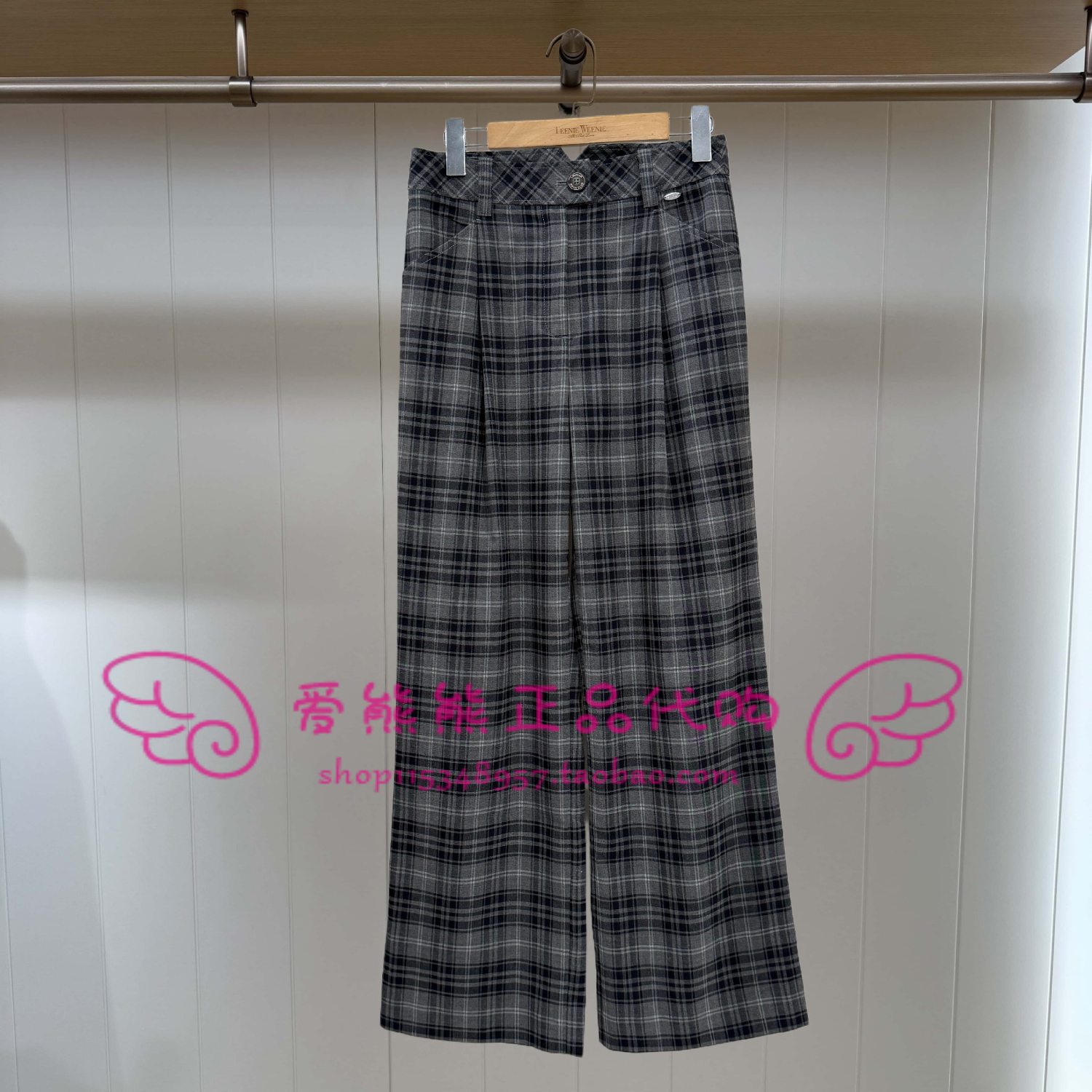 现货TeenieWeenie小熊25年秋款正品休闲裤TTTC25M303Z TC25M303Z