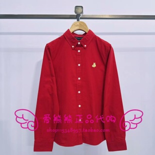 现货TeenieWeenie小熊26年春正品衬衫TTYW2652W1K-00 YW2652W1K