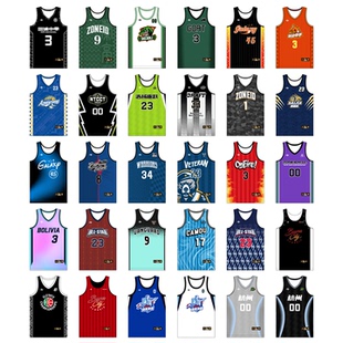 ZONEiD 数码印篮球服定制 训练套装宽松速干透气排汗满印比赛服